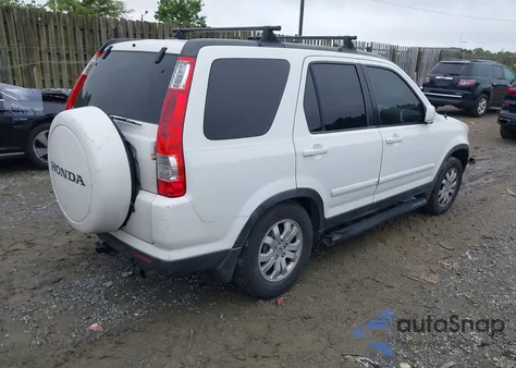 2005 Honda Cr-V Se из США, поврежденный, VIN JHLRD78935C012014